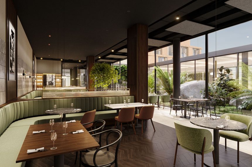 Strefa restauracyjna Hotelu Berkowa
